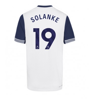 Tottenham Hotspur Dominic Solanke #19 Hemmatröja 2024-25 Kortärmad